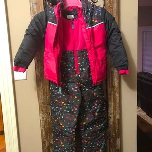 Cat & Jack Winter coat and snow bib set, 4T